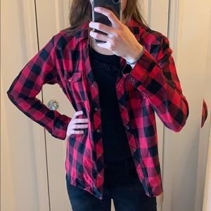 Miley Cyrus Flannel